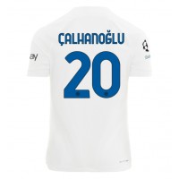 Stroje piłkarskie Inter Milan Hakan Calhanoglu #20 Koszulka Wyjazdowej 2023-24 Krótki Rękaw